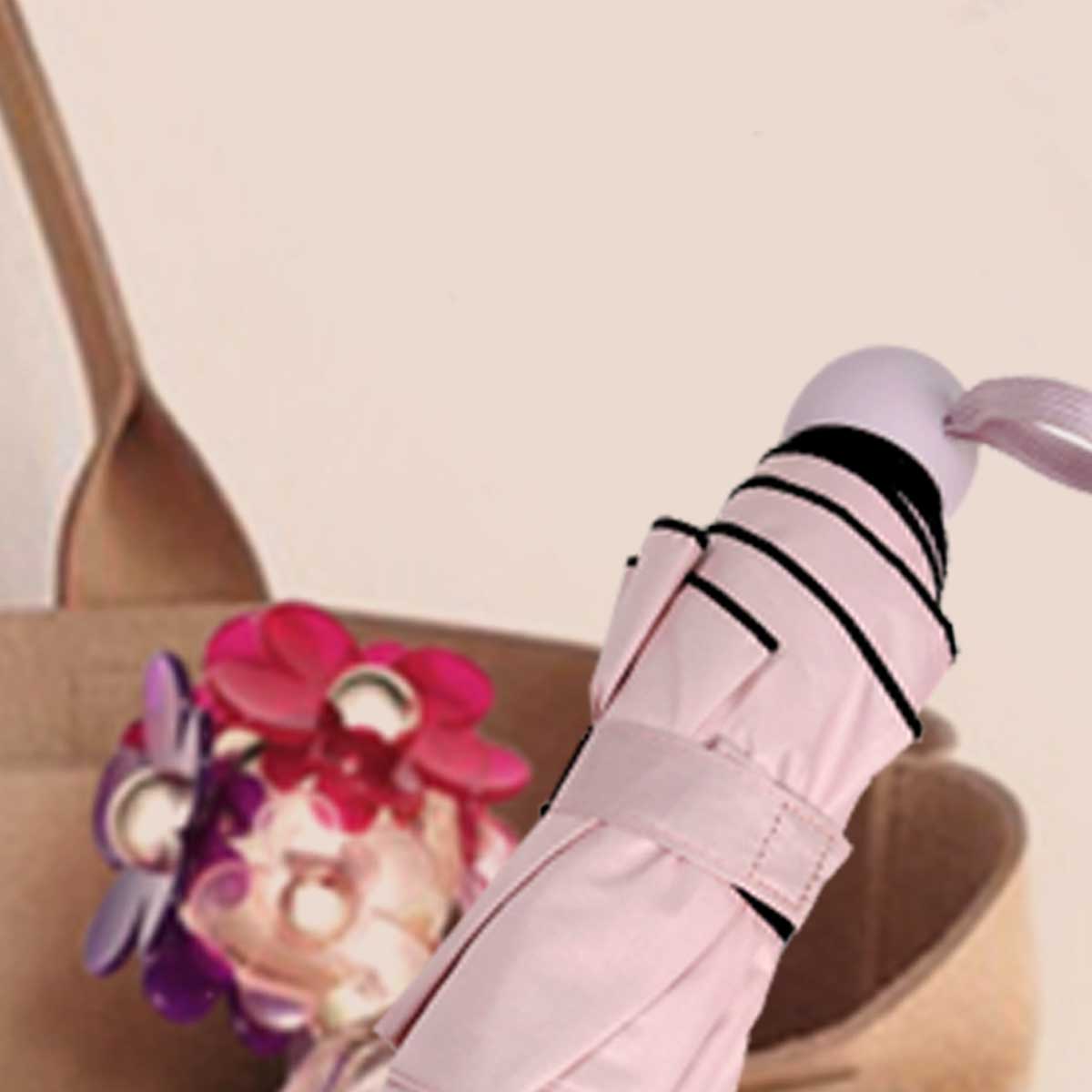 小巧純色膠囊傘